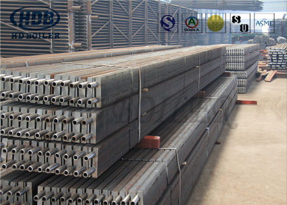 Tabung Sirip Boiler Baja Karbon 15mm Economizer Spiral Untuk Penukar Panas