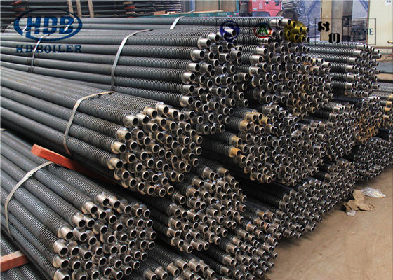 Tabung Sirip Boiler Baja Karbon 15mm Economizer Spiral Untuk Penukar Panas