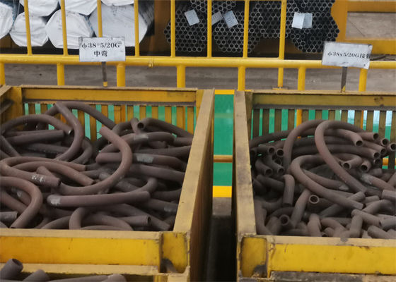 Tabung Boiler Baja Siku Mulus Baja Karbon Paduan 8020 Fitting Bending