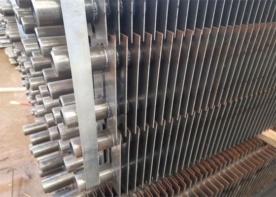Carbon Steel H Finned Boiler Tube 3mm Bagian Pengganti Pertukaran Panas