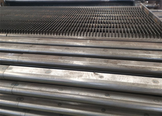 Tabung Sirip Boiler Tipe H Mulus, Pertukaran Panas Radiator Baja Karbon 40 Mm