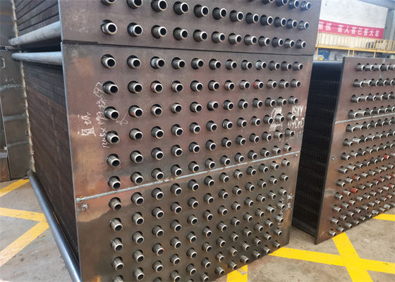 Tabung Sirip Boiler Tipe H Mulus, Pertukaran Panas Radiator Baja Karbon 40 Mm