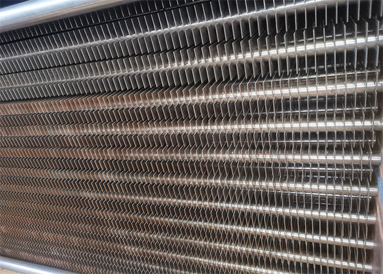 Tabung Sirip Boiler Tipe H Mulus, Pertukaran Panas Radiator Baja Karbon 40 Mm