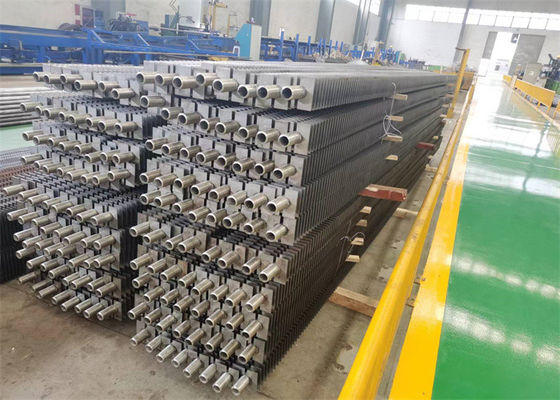 Bagian Komponen Boiler H Fin Tube Standar ASME Untuk Sistem Transfer Pemanas