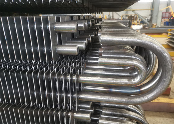 Tabung Boiler Bersirip 3mm H Dengan Bagian Penggantian Pertukaran Panas Bending