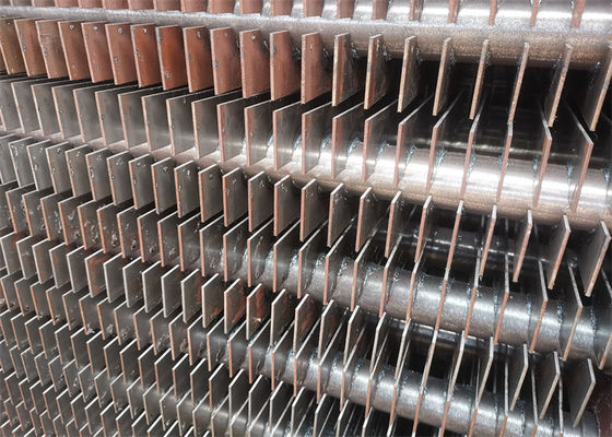 Frekuensi Tinggi Boiler Fin Tube Welding Coal Fired Steam Parts Stack Economizer Coil