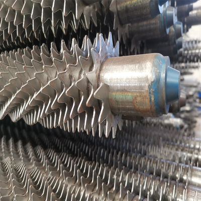 Kinerja Perpindahan Panas Tinggi Boiler Fin Tube Bergerigi Spiral Radiator Kustom Efisien