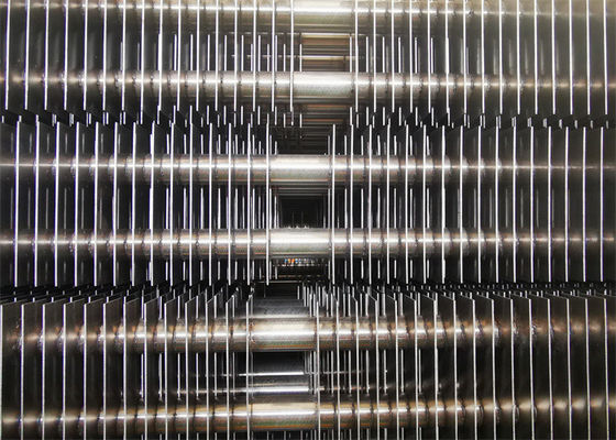 304 Stainless Steel Tabung Sirip Boiler Tipe H Bagian Penggantian Sirip Penukar Panas