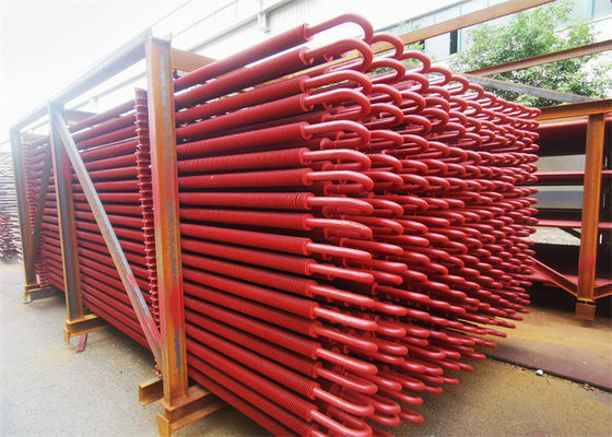 SA179/192 Tabung Sirip Boiler Frekuensi Tinggi Ketebalan 1,5mm Tabung Bersirip Sprial