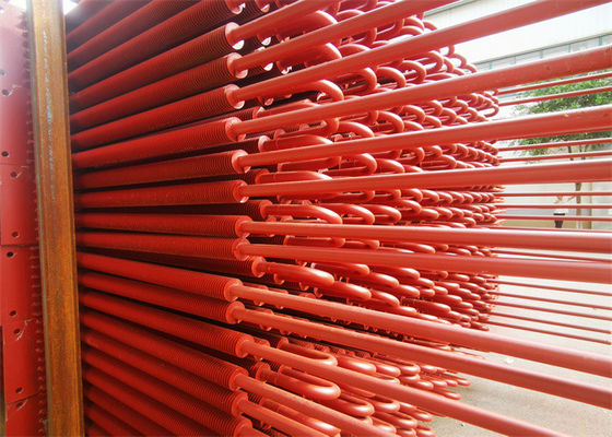 SA179/192 Tabung Sirip Boiler Frekuensi Tinggi Ketebalan 1,5mm Tabung Bersirip Sprial