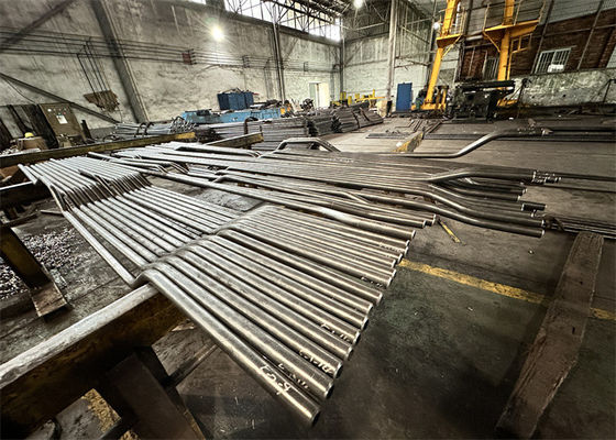 ASTM A210A1 Boiler Steel Tube Bending Pipa Seamless Dilapisi Pernis Kering
