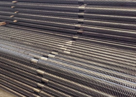 Spiral Fined Panas Exchanger Tube Seamless Corten Steel Fin Tube Untuk Economizer