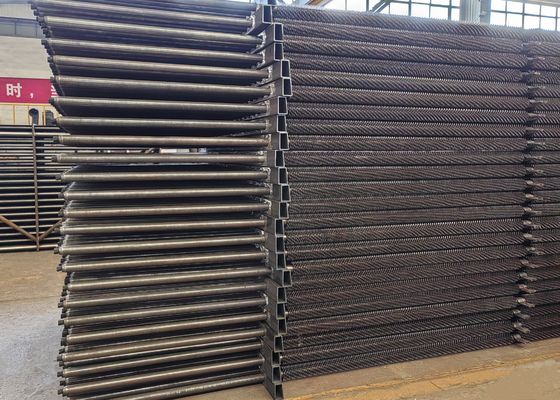 Spiral Fined Panas Exchanger Tube Seamless Corten Steel Fin Tube Untuk Economizer