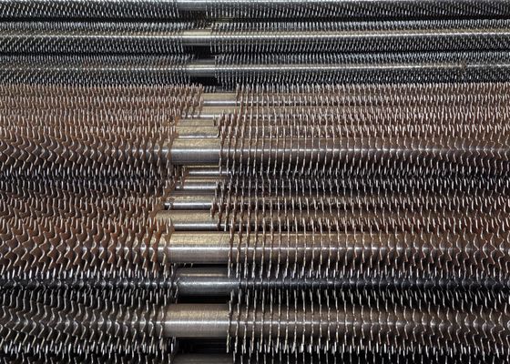 Tabung Fin Boiler Baja Karbon Untuk Superheater Seamless Spiral Fined Heat Exchanger Tube