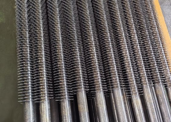 Frekuensi tinggi dilas Steel Carbon Seamless Spiral Fin Tube Untuk Boiler Panas Exchanger