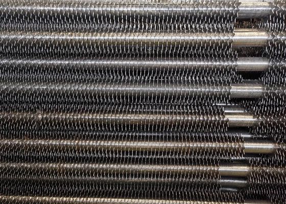 CE Standar Bagian Boiler Baja Karbon Spiral Fin Tube Coil Boiler Tube Untuk Economizer