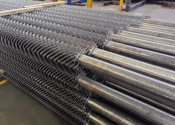 Tabung bergelombang las frekuensi tinggi tahan panas untuk penghemat dan pemanas udara di boiler