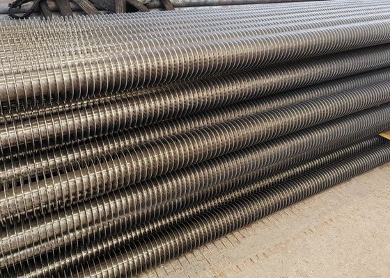 Anticorrosive Boiler Steel Karbon Spiral Fined Tubes Untuk Air Preheaters