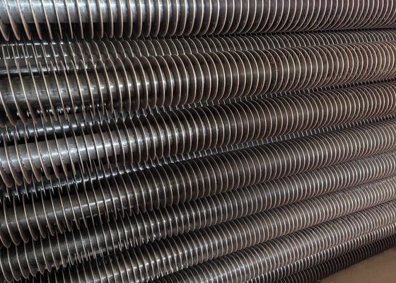 Tabung spiral tanpa jahitan 316 stainless steel untuk penukar panas
