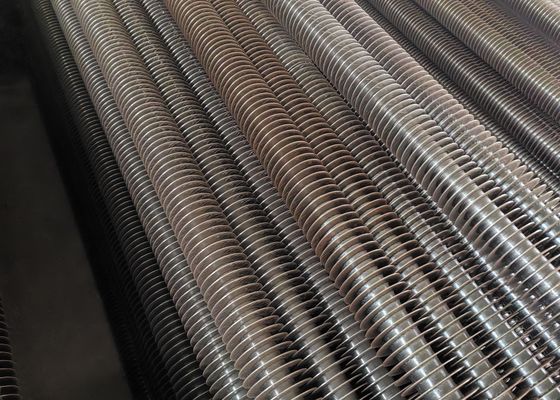 316 Stainless Steel Boiler Fin Tube Spiral Fined Tube Untuk Kondisi Kerja yang Kekerasan