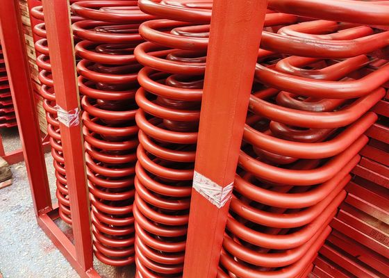 Boiler Karbon Steel Serpentine Tube Untuk Transfer Energi Panas