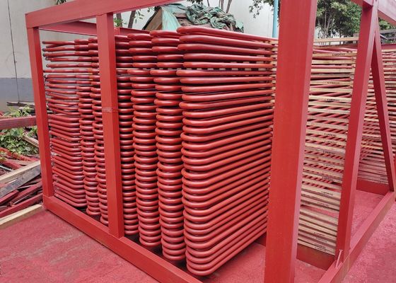 U Bend Carbon Steel Serpentine Tube Untuk Boiler Economizer/Superheater/Reheater