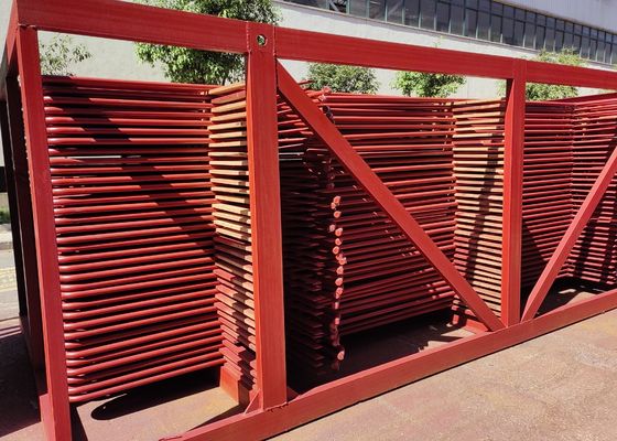 Desain khusus tabung serpentin untuk struktur boiler horizontal atau vertikal