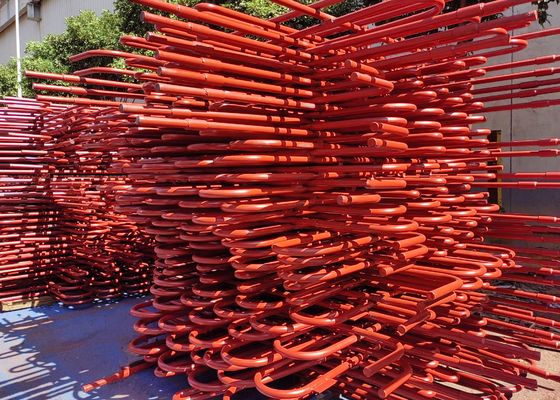 Desain khusus tabung serpentin untuk struktur boiler horizontal atau vertikal