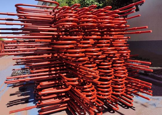 ASME Tabung Serpentine Horisontal atau Vertikal untuk Pertukang Panas Boiler