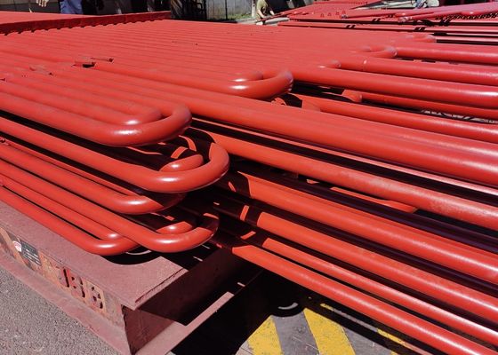 Tabung Serpentine Untuk Pemulihan Panas Limbah Boiler Penukar Panas Coil Heater Superheater