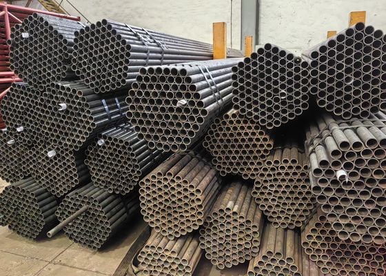 Tabung baja boiler 12Cr1MoV dengan plastisitas tahan lama tinggi untuk pembangkit listrik