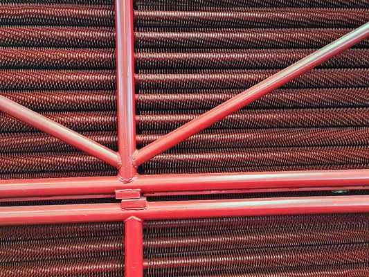 Boiler Frekuensi Tinggi Las Spiral Fined Tabung Untuk Panas Exchanger / Kondensor