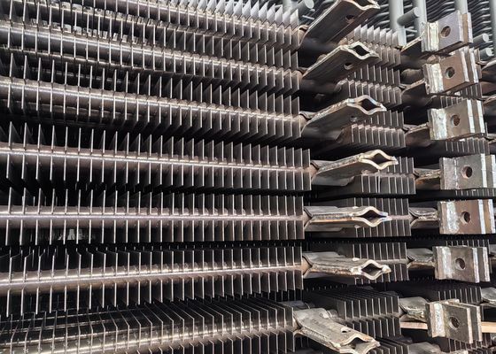 Boiler baja karbon berfrekuensi tinggi H Fin Tube Dengan Efisiensi Tinggi