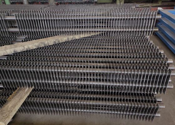 Panas Pertukaran Boiler Baja Karbon H Fin Tabung Untuk Bagian Cadangan Boiler