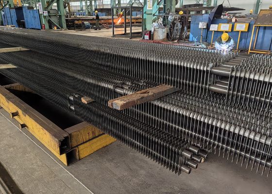 ISO9001 Boiler Baja Karbon H Fin Tube Untuk H-Type Fined Tubular Economizer