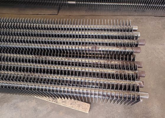 ASME Square atau persegi panjang Fin Bentuk H-Fin Boiler Tube Di Boiler Economizer