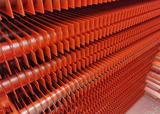 H-Type Painted Carbon Steel H-Fin Tube Boiler Tubes Dengan Finn persegi panjang
