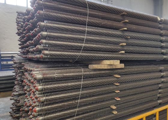 Tabung spiral dengan frekuensi tinggi yang sangat efisien untuk boiler pembangkit listrik