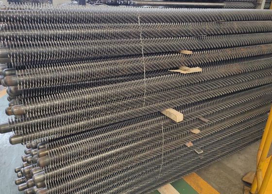Tabung Fin Spiral Boiler Baja Karbon Berkualitas Tinggi Dengan Penyebaran Panas yang Efisien