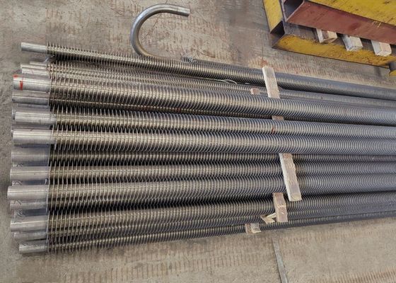 ASME Steel Carbon Boiler Spiral Fin Tube Untuk Boiler Economizer di Pembangkit Listrik