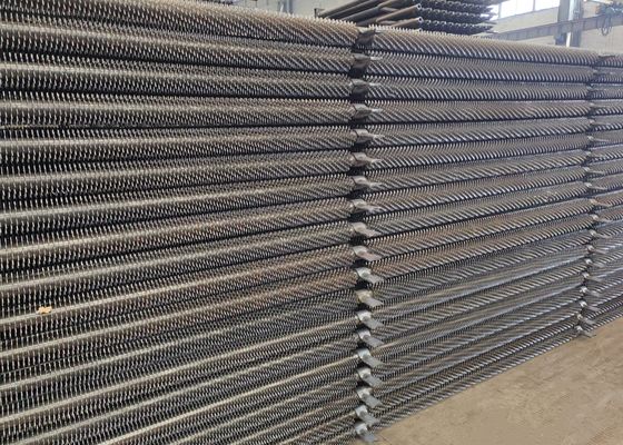 ASME Steel Carbon Boiler Spiral Fin Tube Untuk Boiler Economizer di Pembangkit Listrik