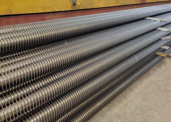 ASME Steel Carbon Boiler Spiral Fin Tube Untuk Boiler Economizer di Pembangkit Listrik