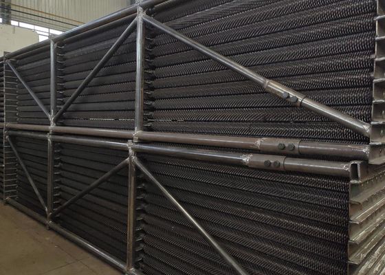 Tabung spiral fin boiler baja karbon untuk transfer panas dari bagian tekanan boiler