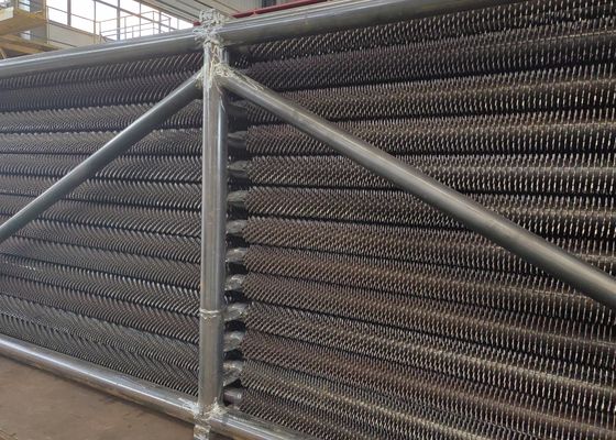 Tabung spiral fin boiler baja karbon untuk transfer panas dari bagian tekanan boiler