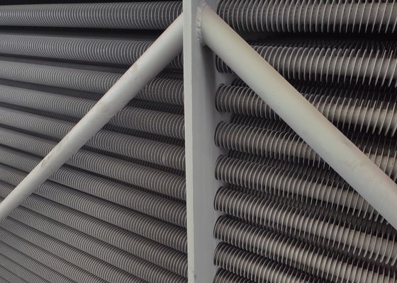 Stainless Steel Carbon Steel Boiler Spiral Fin Tube Digunakan Dalam Bagian Tekanan Boiler
