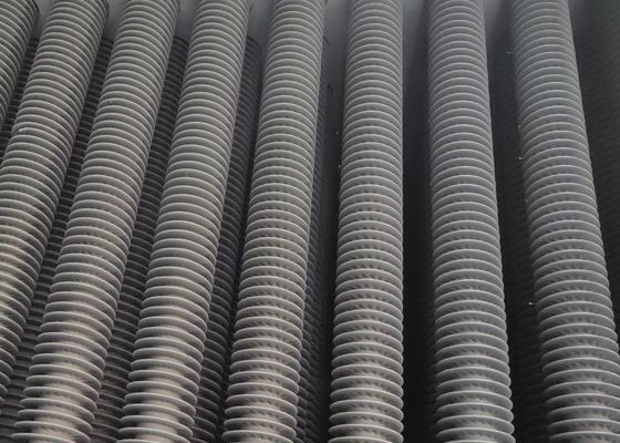 Stainless Steel Carbon Steel Boiler Spiral Fin Tube Digunakan Dalam Bagian Tekanan Boiler