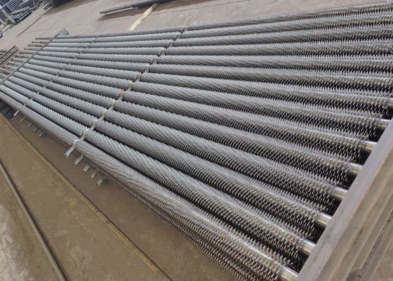 SA213/ASTM Boiler Stainless Steel Serrated Spiral Fin Tube Dengan Efisiensi Tinggi