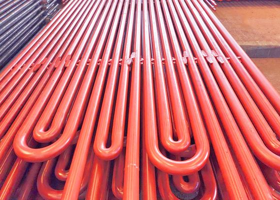 High Safety Dicat Boiler Baja Karbon Serpentine Tabung Untuk Penukar Panas