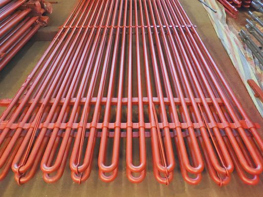 Tabung Serpentine Untuk Pemulihan Panas Limbah Boiler Penukar Panas Coil Heater Superheater
