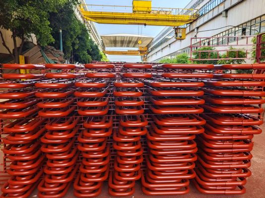 Dibuat untuk pesanan Serpentine Boiler Tubes Konstruksi paduan tekanan tinggi